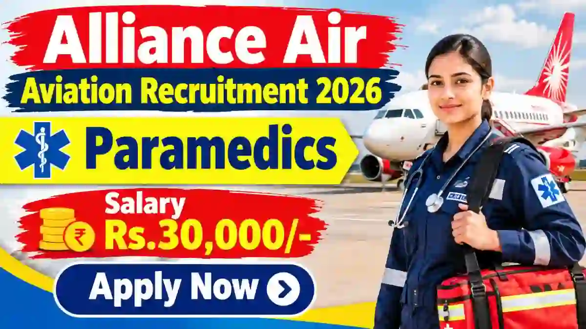 Alliance Air Aviation Paramedics Recruitment 2026 - Apply Offline