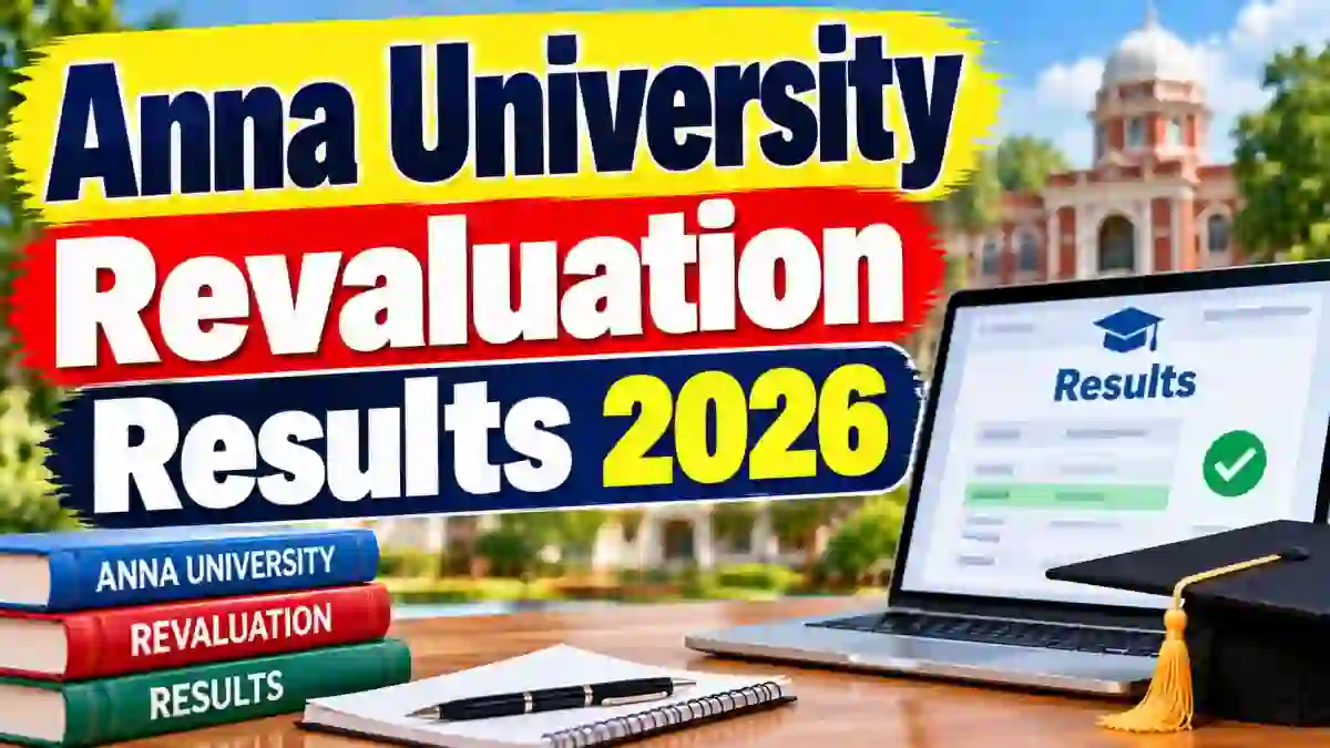 Anna University Revaluation Results 2026 Out - Check UG & PG Result Online at coe.annauniv.edu