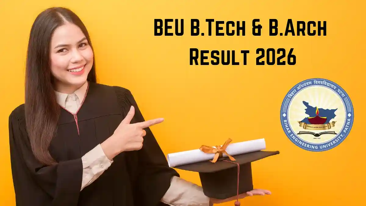 BEU Result 2026 (Out) - Direct to Download B.Tech & B.Arch Result at beu-bih.ac.in BEU Result 2026 (Out) - Direct to Download B.Tech & B.Arch Result at beu-bih.ac.in
