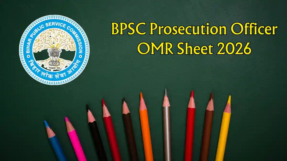 BPSC Prosecution Officer OMR Sheet 2026 - Download Link, Last Date and Objection Process BPSC Prosecution Officer OMR Sheet 2026 - Download Link, Last Date and Objection Process