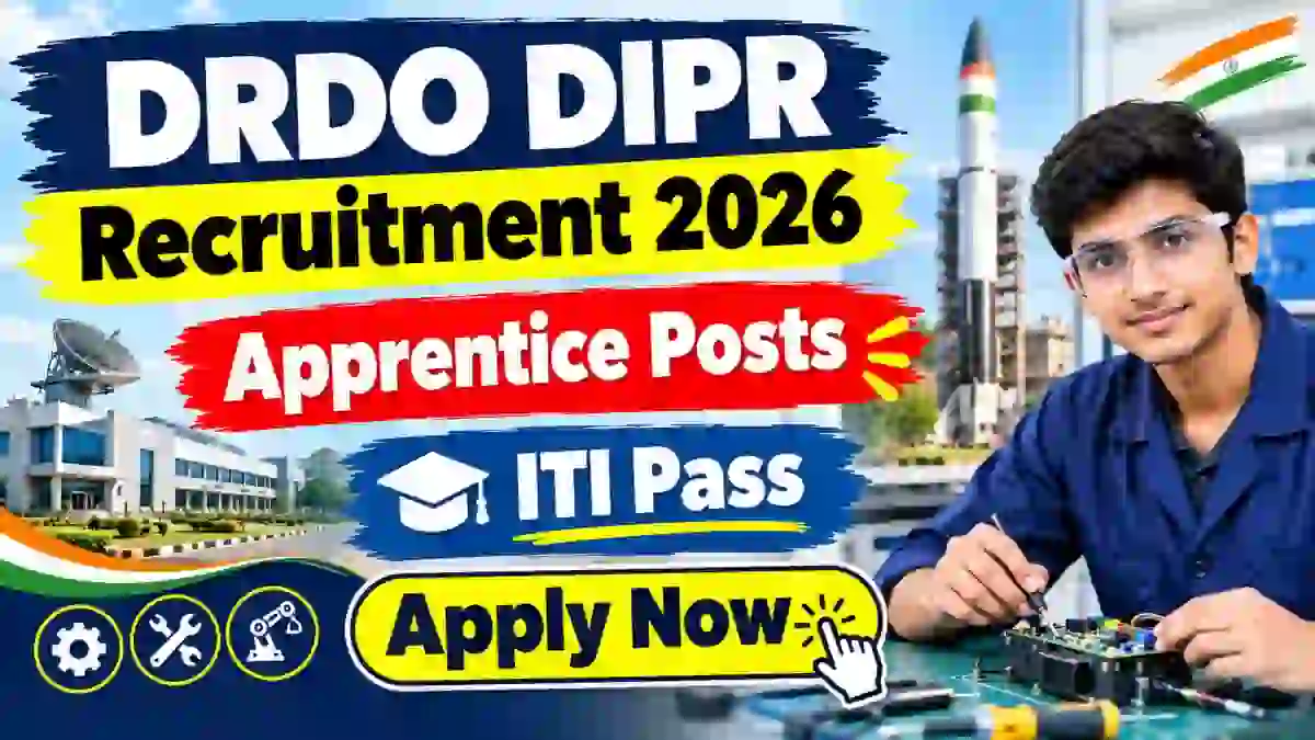 DRDO DIPR Apprentice Recruitment 2026 - Apply Online for 24 Posts