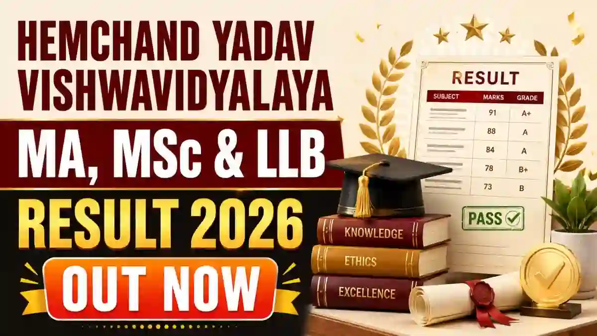 Durg University Result 2026 Out - Check M.A, M.Sc, LLM, PGDCA and LLB Semester Result at durg.ucanapply.com Durg University Result 2026 Out - Check M.A, M.Sc, LLM, PGDCA and LLB Semester Result at durg.ucanapply.com