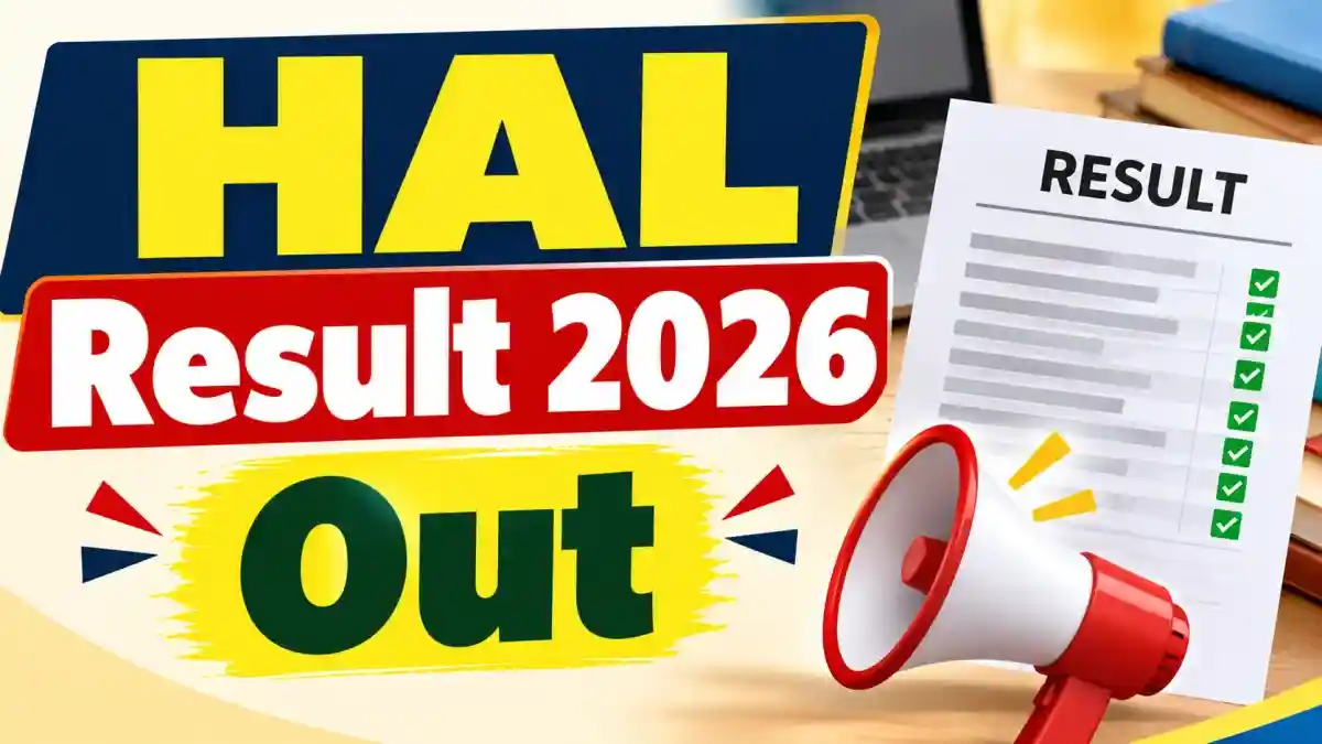 HAL MT DT Final Result 2026 Out - Download Final Result PDF at hal-india.co.in HAL MT DT Final Result 2026 Out - Download Final Result PDF at hal-india.co.in