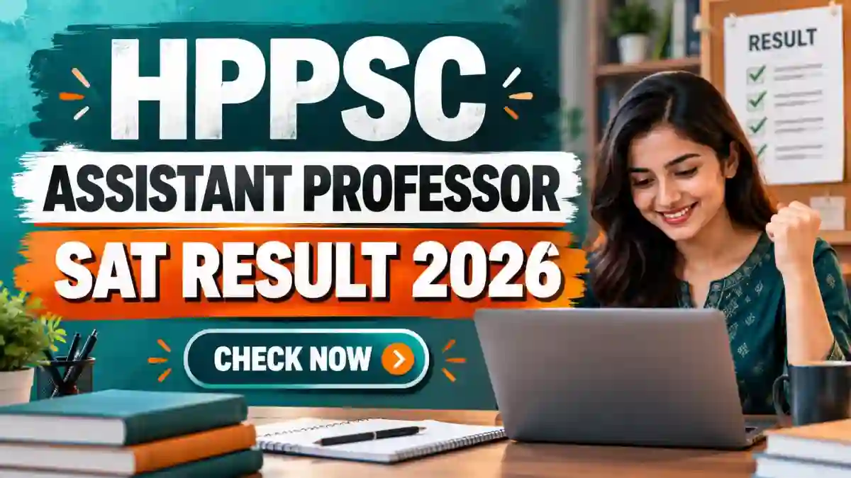 HPPSC Assistant Professor SAT Result 2026 Out - Check Medical Education & Research PDF