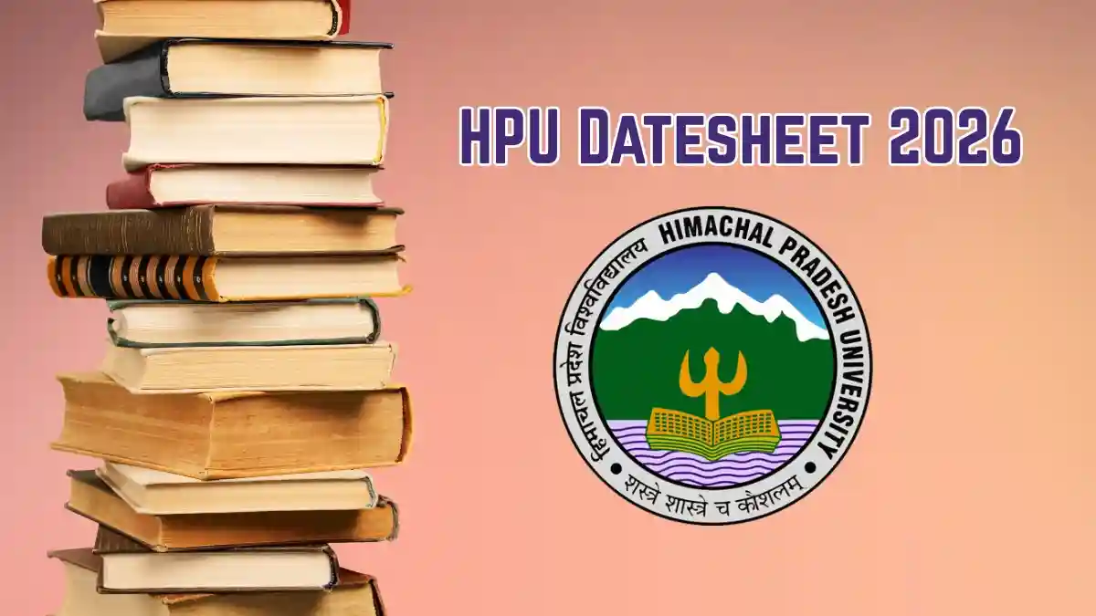 HPU Date Sheet 2026 Out - Download 5th Semester Exam Date Online @ hpuniv.ac.in HPU Date Sheet 2026 Out - Download 5th Semester Exam Date Online @ hpuniv.ac.in