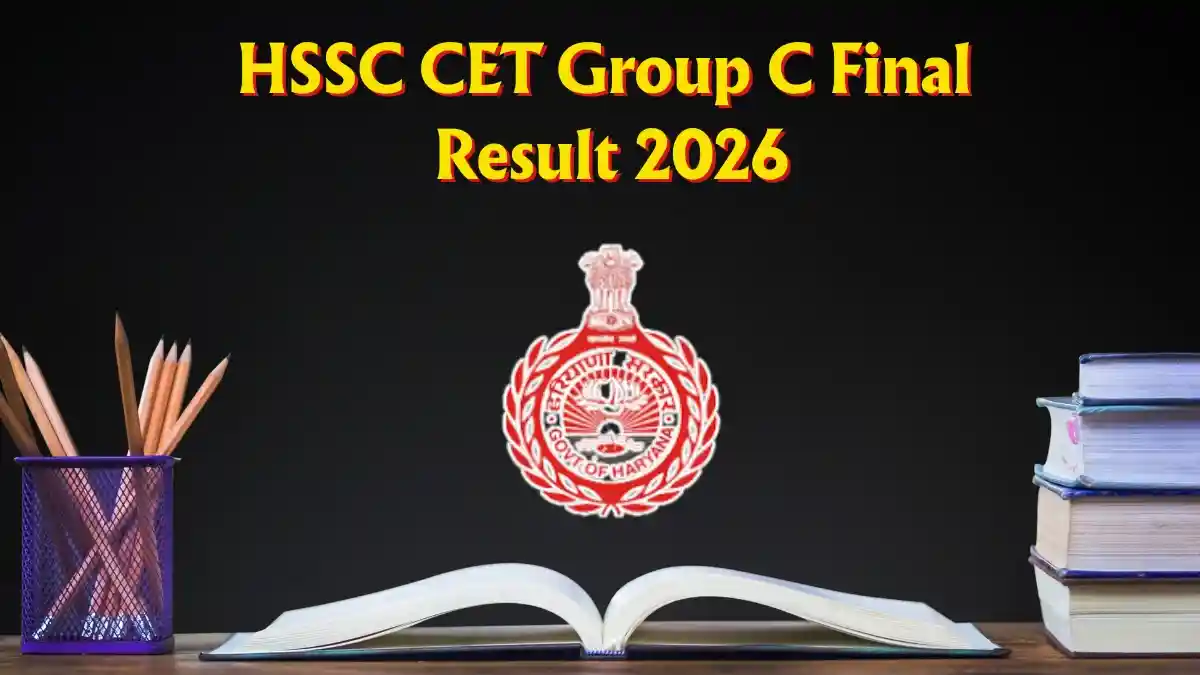 HSSC CET Group C Final Result 2026 Out - Download Revised Result PDF and Cut Off Marks HSSC CET Group C Final Result 2026 Out - Download Revised Result PDF and Cut Off Marks