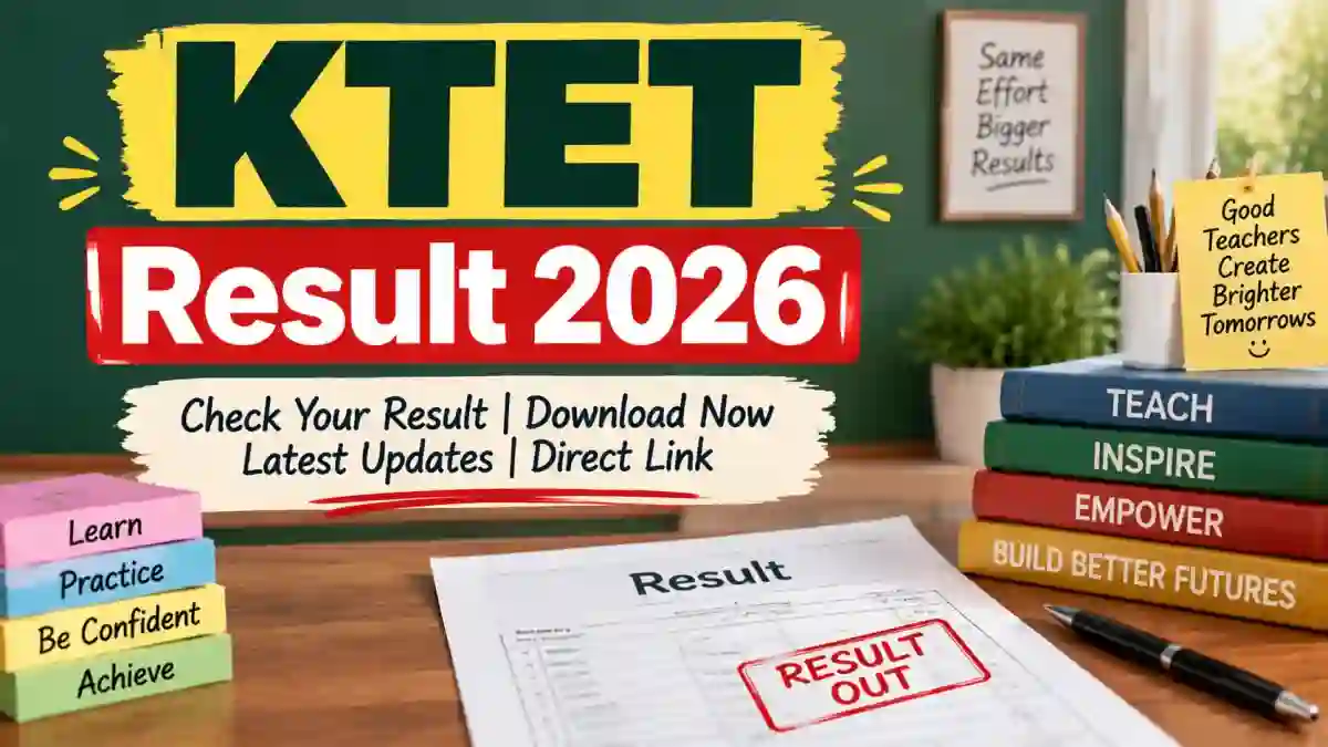 KTET Result 2026 Out - Check Kerala TET February Session Scorecard at ktet.kerala.gov.in