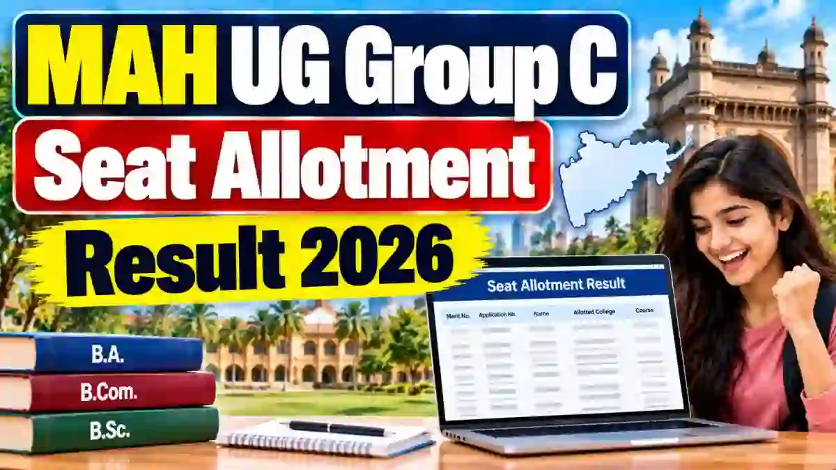 MAH PTH, BOTH, BASLP, BPO, BNYS Group C Seat Allotment Result 2026 Today MAH PTH, BOTH, BASLP, BPO, BNYS Group C Seat Allotment Result 2026 Today