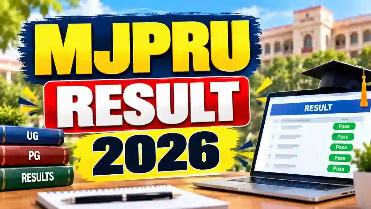 MJPRU Result 2026 Out - Direct Link to Check UG & PG Result Online @ mjpru.ac.in