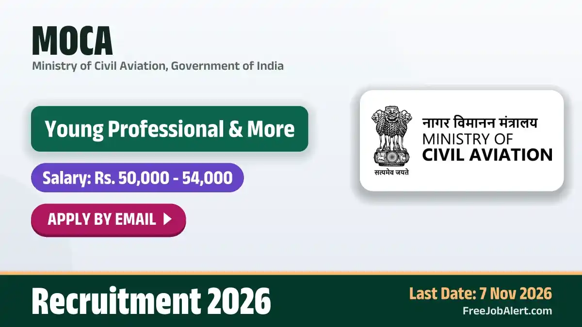 MOCA Young Professional Recruitment 2026 – Apply Online MOCA Young Professional Recruitment 2026 – Apply Online