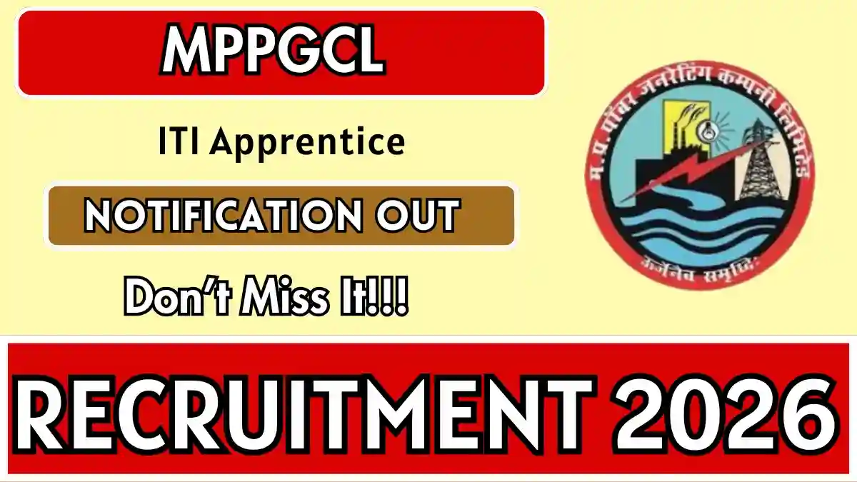 MPPGCL ITI Apprentice Recruitment 2026 – Apply Online for 11 Posts