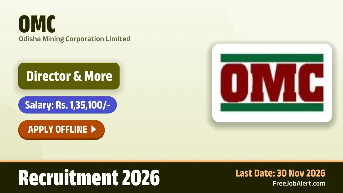 OMC Director Recruitment 2026 – Apply Offline OMC Director Recruitment 2026 – Apply Offline