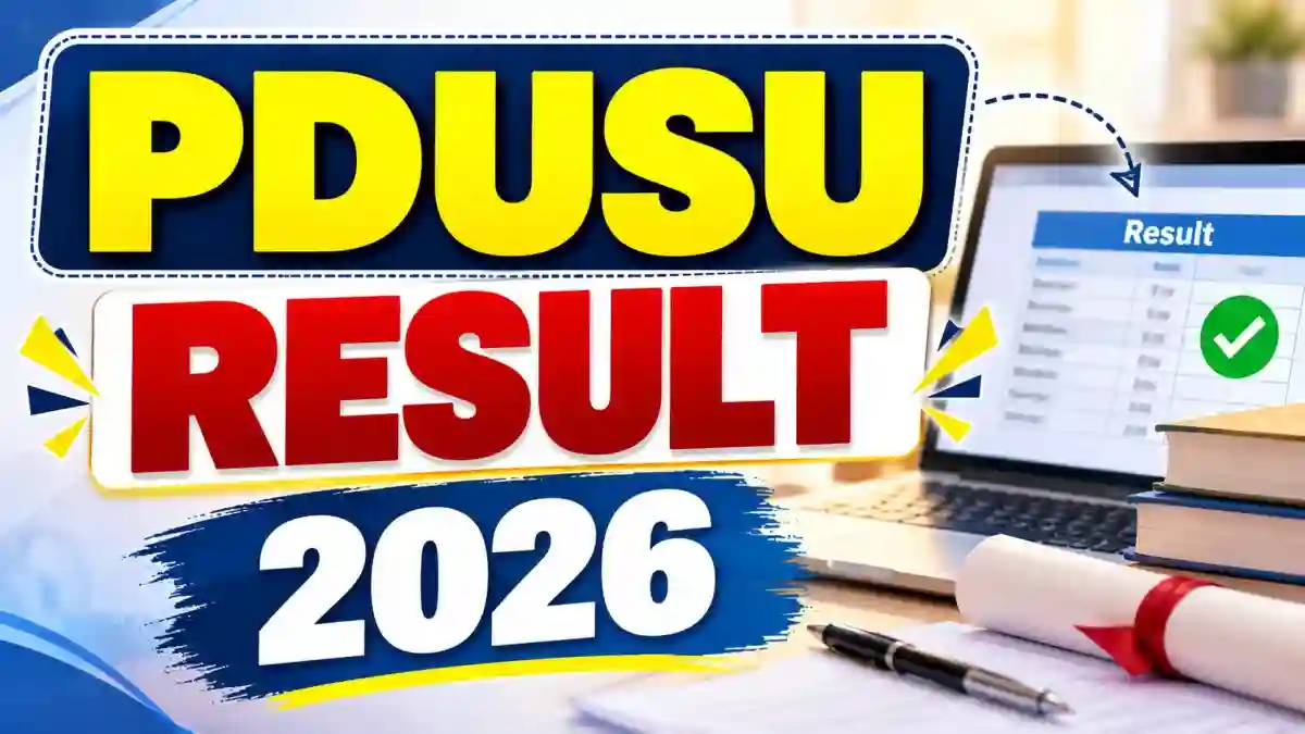 PDUSU Result 2026 Out - Direct Link to Check UG & PG Semester Result Online @ shekhauni.ac.in PDUSU Result 2026 Out - Direct Link to Check UG & PG Semester Result Online @ shekhauni.ac.in