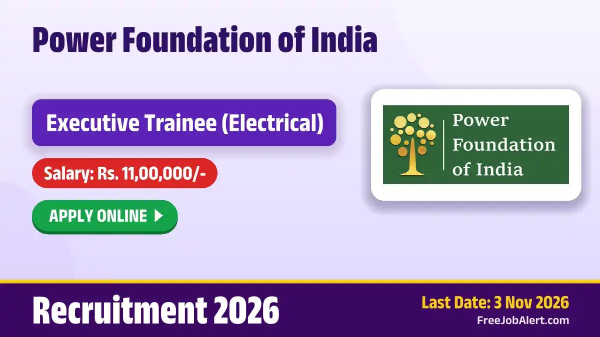 PFI Executive Trainee Recruitment 2026 – Apply Online PFI Executive Trainee Recruitment 2026 – Apply Online
