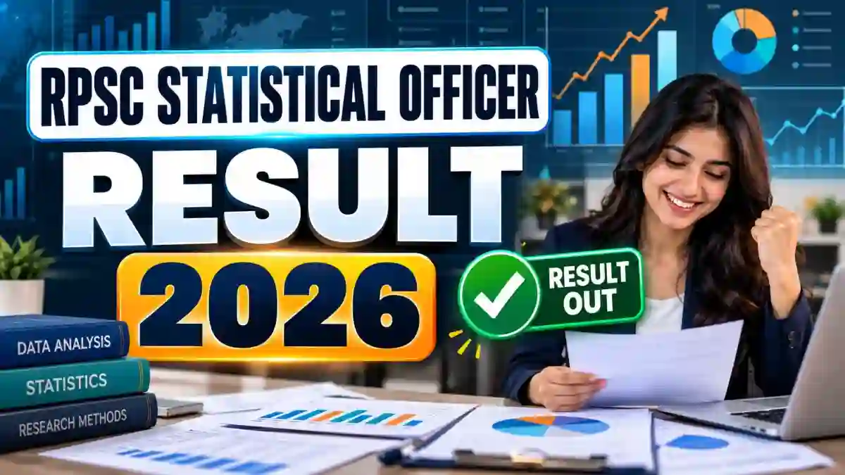 RPSC SO Result 2026 Out - Download Statistical Officer Merit List PDF RPSC SO Result 2026 Out - Download Statistical Officer Merit List PDF
