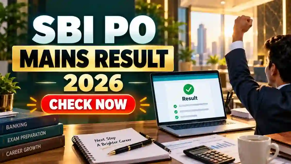 SBI PO Mains Result 2026 Out - Download Phase 2 Merit List PDF SBI PO Mains Result 2026 Out - Download Phase 2 Merit List PDF