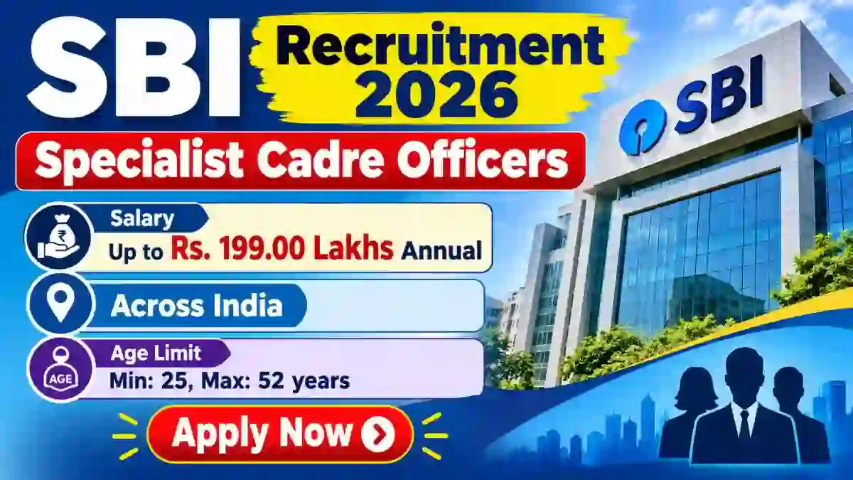 SBI Wealth Management SCO Recruitment 2026 - Apply Online for Specialist Cadre Officers Posts SBI Wealth Management SCO Recruitment 2026 - Apply Online for Specialist Cadre Officers Posts