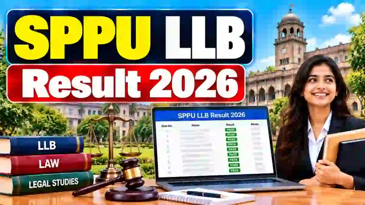 SPPU LLB Result 2026 Out - Check Third Year Result Online @ unipune.ac.in SPPU LLB Result 2026 Out - Check Third Year Result Online @ unipune.ac.in