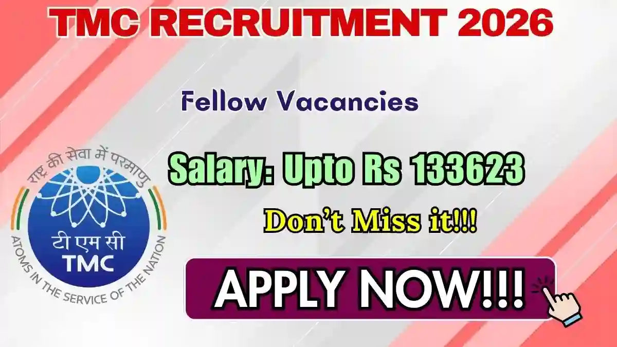 TMC Fellow Recruitment 2026 – Apply Online for 3 Radio Diagnosis Posts TMC Fellow Recruitment 2026 – Apply Online for 3 Radio Diagnosis Posts