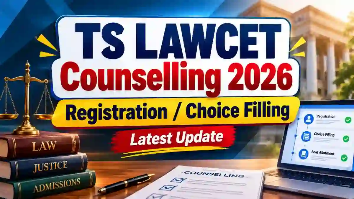 TS LAWCET Final Phase Seat Allotment 2026 Out - Check LLB & LLM Result at tgche.ac.in TS LAWCET Final Phase Seat Allotment 2026 Out - Check LLB & LLM Result at tgche.ac.in
